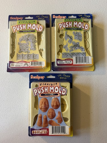 Sculpey flessibile push mold - sculpey,