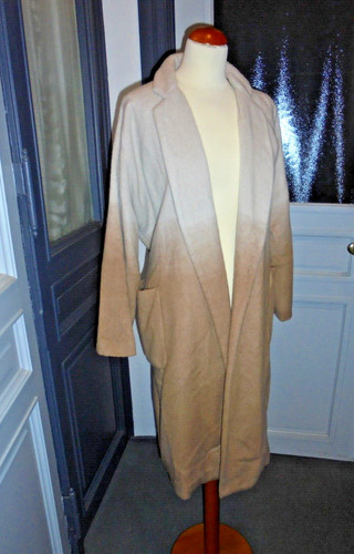 Cappotto avvolgente design - cappotto, di