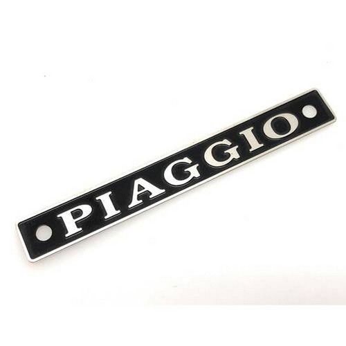 Targhetta piaggio metallo - piaggio, in