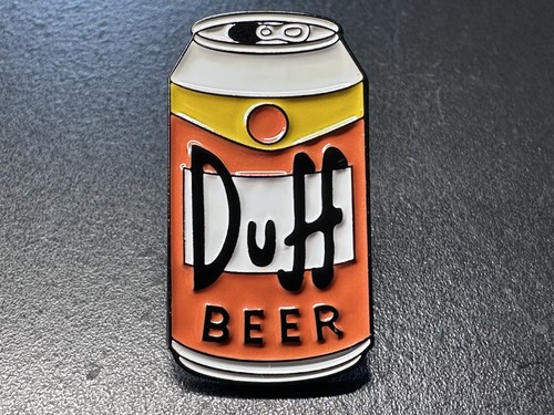 Duff beer can enamel pin - can,
