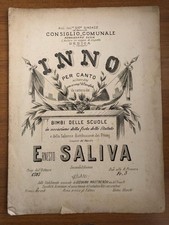 Spartito inno per canto - per, e