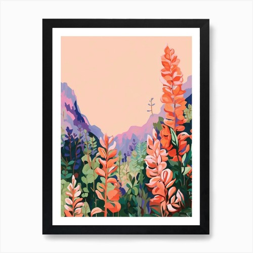 Quadro boho fiori selvatici - quadro,