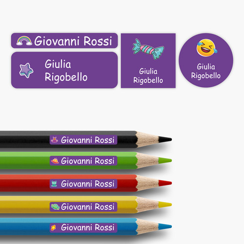 112 adesivi personalizzati - 112,