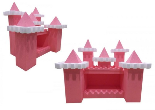 Contenitore castello porta - castello, 3d