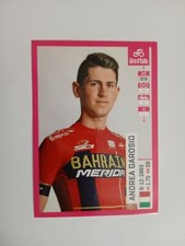 FIGURINA PANINI 2019 GIRO D'ITALIA 102° BAHRAIN MERIDA GAROSIO n 105 CON VELINA