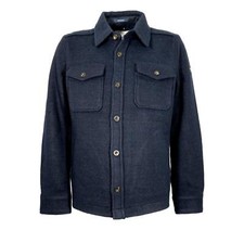 AERONAUTICA MILITARE Giacca Camicia Uomo 242AC027L540 Colore Blu