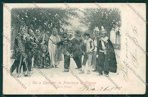 Arezzo costumi canta maggio - canta,