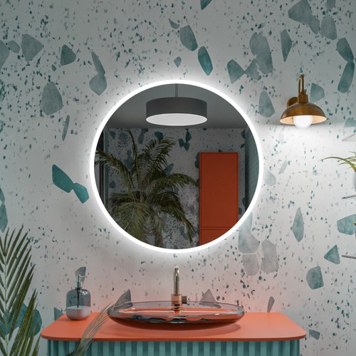 Delhi rotondo illuminato led - rotondo,