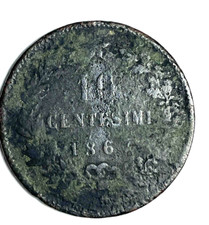 10 Centesimi 1867, Regno