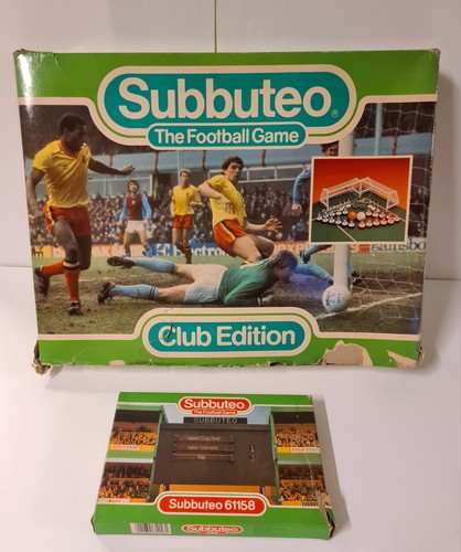 Subbuteo club edition 1987
