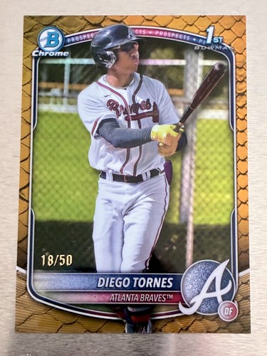 2025 bowman cromo - bowman, diego