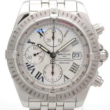 Orologio BREITLING Chronomat Evolution A13356 bianco automatico usato #91123