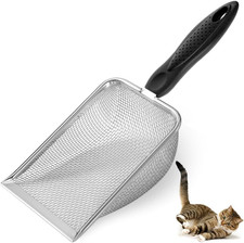 Pala Arena Gato Metal Acero