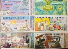 ITALIA 1997/1998 - 6 Biglietti