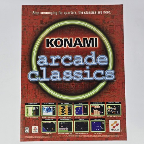 Konami arcade classics sony - konami,