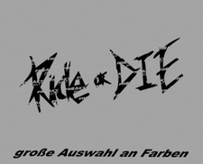 2 adesivi sticker ride or die