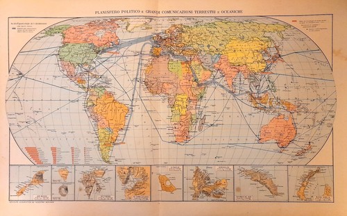 Carta geografica antica