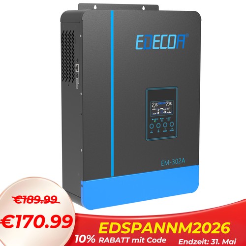 Inverter ibrido edecoa 24v - inverter,