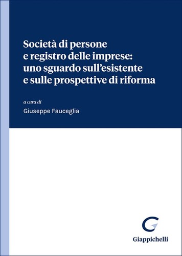 Società persone registro - società, e