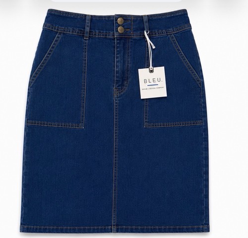Gonna donna denim - , bleu
