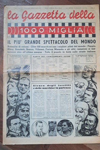 Gazzetta delle 1000 miglia - la,