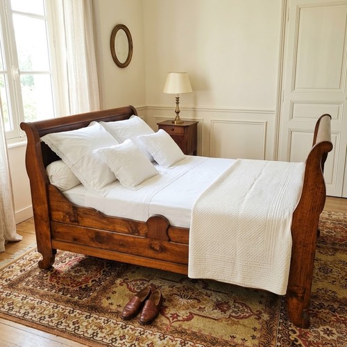 Letto barca noce singolo - in,