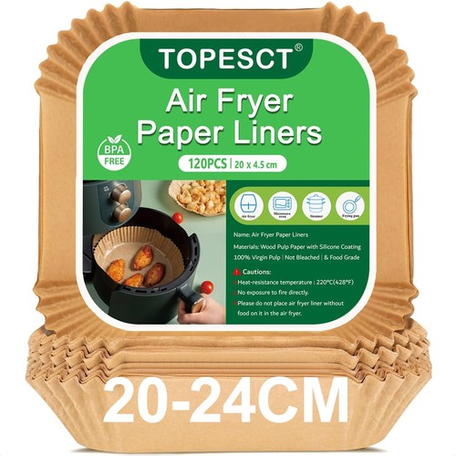 Airfryer carta forno 20x20 - carta,