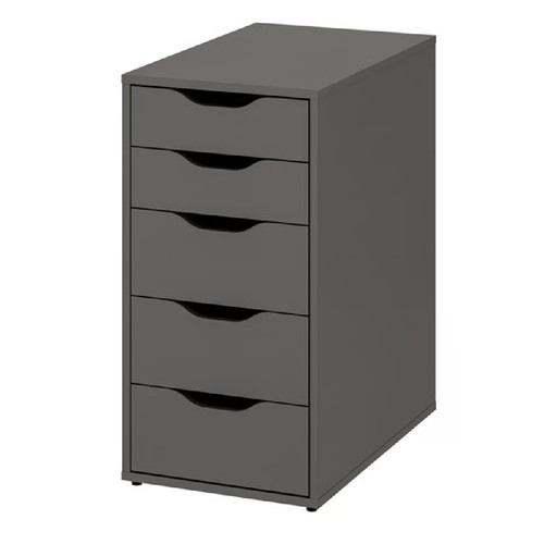 Cassettiera ikea alex grigio - ikea,