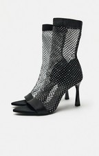 Stivaletti Zara maglia strass