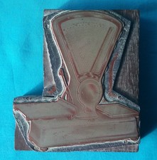 BLOCCO STAMPA ANNI 40 PIASTRA