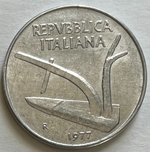 Italy lire minted - minted, 1977