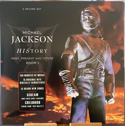 Michael jackson history - jackson, 3lp