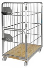 Roll container con base in