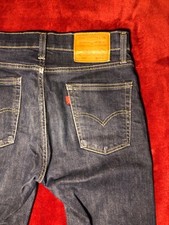 Levi's 510 jeans da uomo blu scuro W28 L32