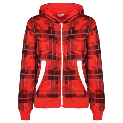 Bambine ragazzi rosso scozzese - rosso,