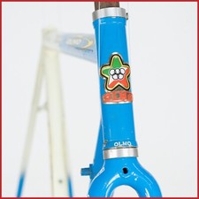 SET TELAIO OLMO FORMA BICI CORSA STRADA VINTAGE ITALIANO VECCHIO ACCIAIO DEDACCIAI ZERO