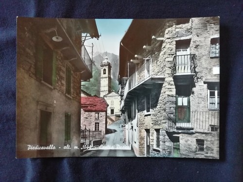 Cartolina piedicavallo centro - cartolina,