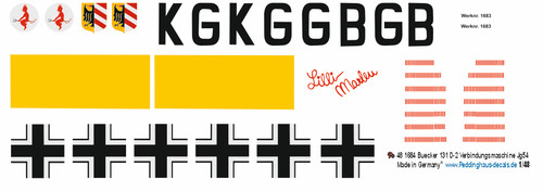 Peddinghaus decals 1684 - peddinghaus-decals, 1/48