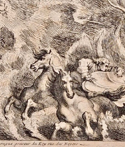 Naufrage gravure 1731 - le,