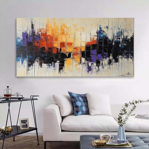 Quadro olio tela - su,