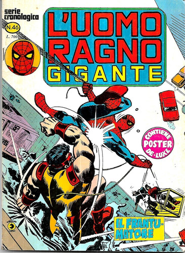 Uomo ragno gigante - l'uomo, n°