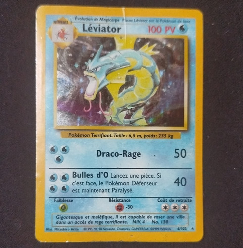 Pokémon tcg léviator 102 - pokémon,