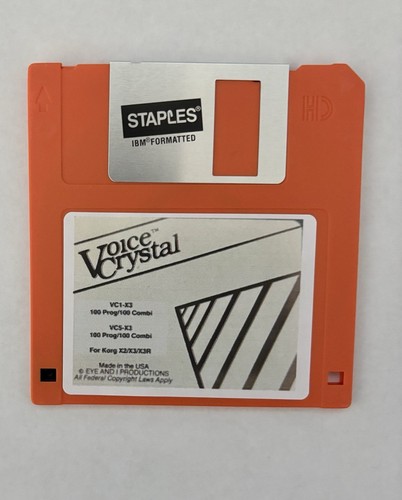 Floppy disk korg x3r - floppy,