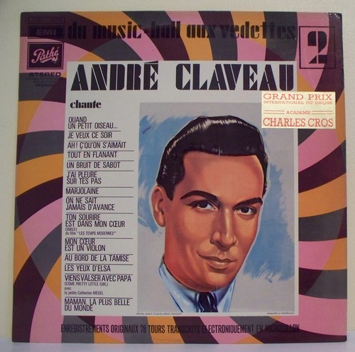 Giri andré claveau dischi - 33,
