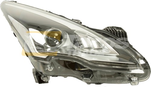 Faro anteriore per peugeot - faro, dx