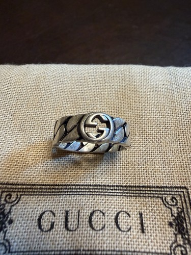 Anello argento con logo - con,