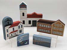 The Cat's Meow 90sLighthouses Seagulls Venice Beach Boat Shop Collectible Lot 5 