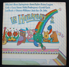IN HARMONY 2 -  Christmas - Billy Joel - Bruce Springsteen - 1981 LP - PC 37641
