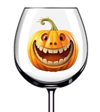 12x Adesivo Vinile Zucca