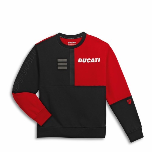 Felpa girocollo ducati - girocollo,